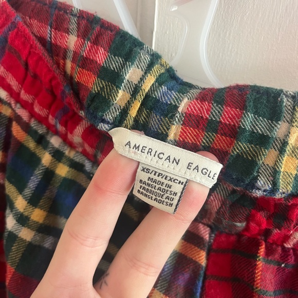 American Eagle Outfitters Plaid Pajama Set - Picture 7 of 8